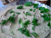 Паштет з курячої печінки з моченим яблуком