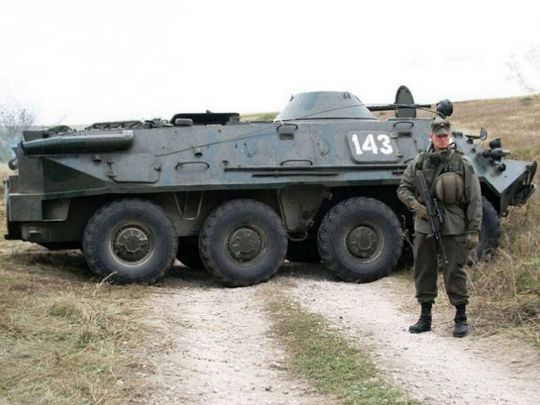 бронетранспортер TAB-71M