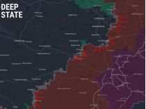 Лінія фронту. Фото DeepState