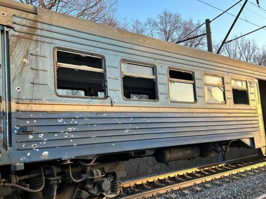 Росіяни атакували залізницю на Харківщині&nbsp;— Фото: Олексій Кулеба