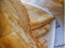 Млинці з додаванням крохмалю