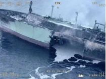 Российский танкер Арктик Метагаз. Фото с сайта bbc.com/