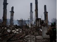 У Костянтинівці від деяких будівель залишилися фундамент чи труби, фото Генштаб