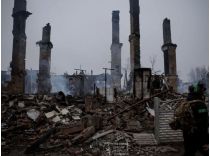 В Константиновке от некоторых зданий остались фундамент или трубы, фото Генштаб