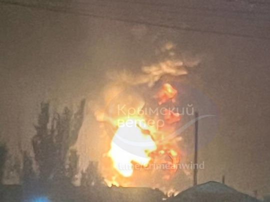 В оккупированном Крыму прогремели взрывы
