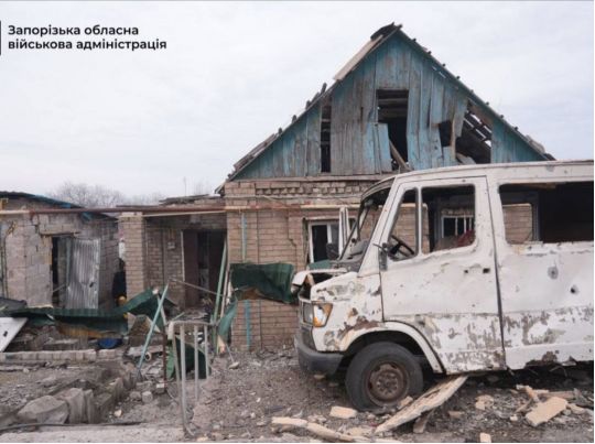 Удари по Запоріжжю, фото ОВА
