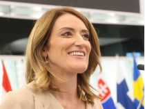 Голова Європарламенту Роберта Метсола. Фото: Х/European Parliament 