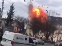 Удар по Львову. Фото - скриншот