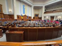 Сесійна зала ВР ранком 25 березня. Фото Олексія Гончаренка