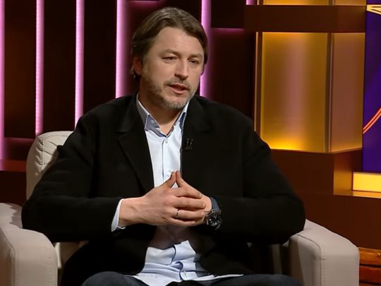 Сергій Притула розповів про можливу мобілізацію сина&nbsp;— Фото: скріншот