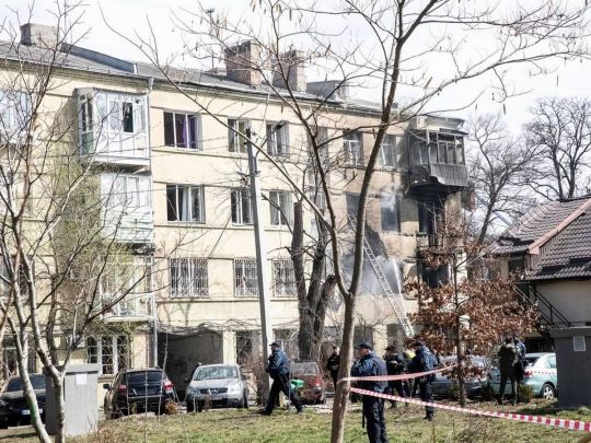 В Дніпрі загалом пошкоджено 7 багатоповерхівок. Фото зі сторінки Бориса Філатова