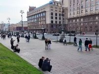 Люди на Хрещатику