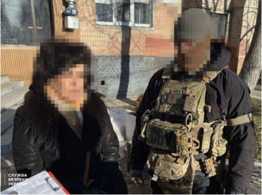 СБУ в Хмельнитчине задержала российскую агентку, фото СБУ