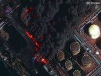 Порт в Усть-Лузі. Фото Vantor