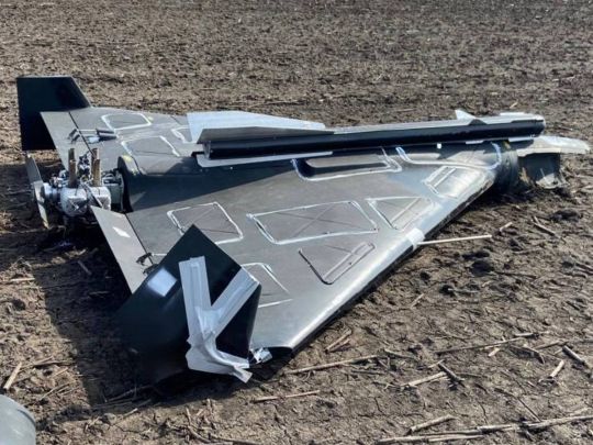 муляж ракети Р-60 на «шахеді»