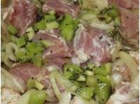 замаринованное с киви мясо 