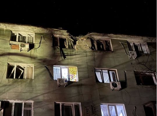 В Одесі пошкоджено будинки, гуртожиток та дитсадок, фото ОВА