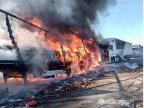 Росіяни вдарили по АЗС. Фото Дніпропетровської ОВА
