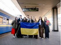 Українська делегація вирушила на Євробачення&nbsp;— Фото: Укрзалізниця