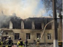 Росіяни вдарили по центру Сум 6 травня. Фото Сумської МВА
