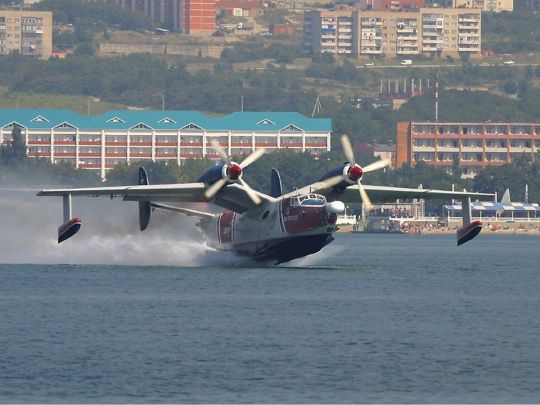 Бе-12 «Чайка»&nbsp;— багатоцільовий літак-амфібія. Фото з Вікіпедії