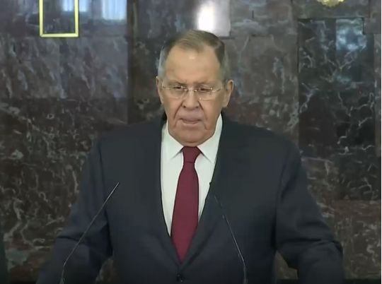 Лавров виступив із погрозливою заявою, фото скриншот відео
