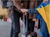 Українські біженці в Європі, фото з відкритих джерел