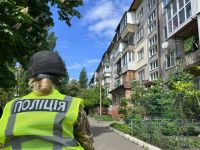 У Києві погрожували підірвати будинок у Шевченківському районі&nbsp;— Фото: Нацполіція України