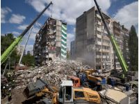 У Києві повністю зруйновано частину багатоповерхівки, фото ДСНС