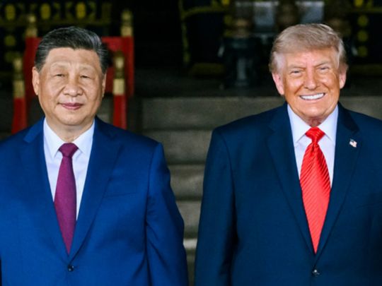 Трамп и Си Цзиньпин