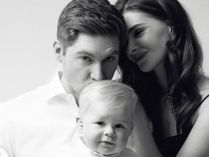 Володимир Остапчук із дружиною Катериною та сином Тимофієм&nbsp;— Фото instagram.com/ostapchukkaterynaa