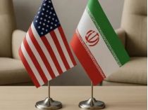 флаги Ирана и США
