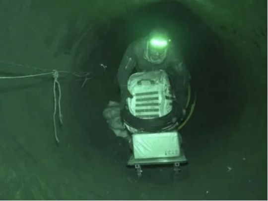 Росіяни лізли у тил ЗСУ через газову трубу, фото з відкритих джерел