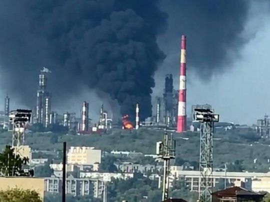 Украинские беспилотники в очередной раз атаковали рф: под ударом Сызранский НПЗ