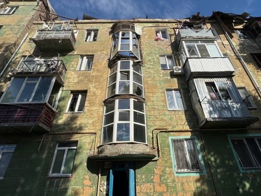 Обстрел Днепра 21 мая - Повреждены жилые дома - Фото: Днепропетровская ОВА