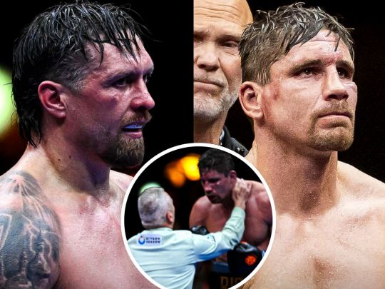 Олександр Усик&nbsp;та Ріко Верховен