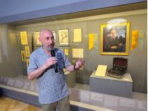 Заступник гендиректора Національного музею історії України Богдан Патриляк. Фото автора