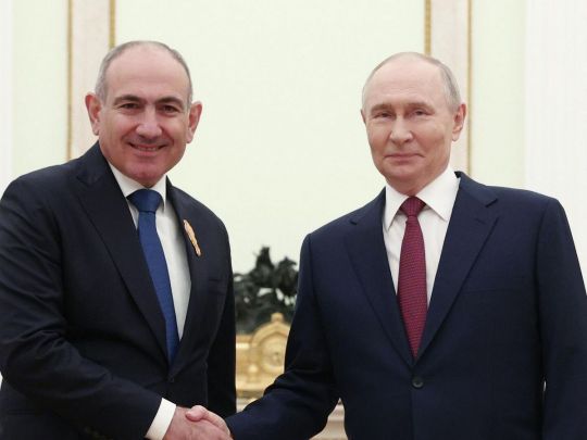 Пашинян и Путин
