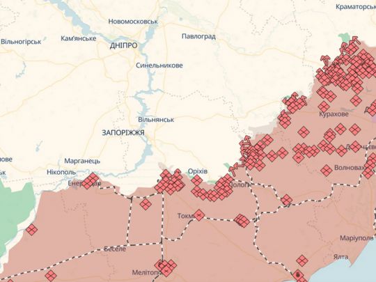ВСУ оттеснили оккупантов на юге и вернули утраченные позиции - Фото: DeepState