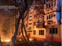 Запоріжжя зазнало ударів російських БПЛА, фото ОВА