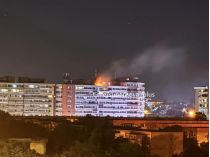 БПЛА рф влучили у будинок в Румунії, фото соцмережі