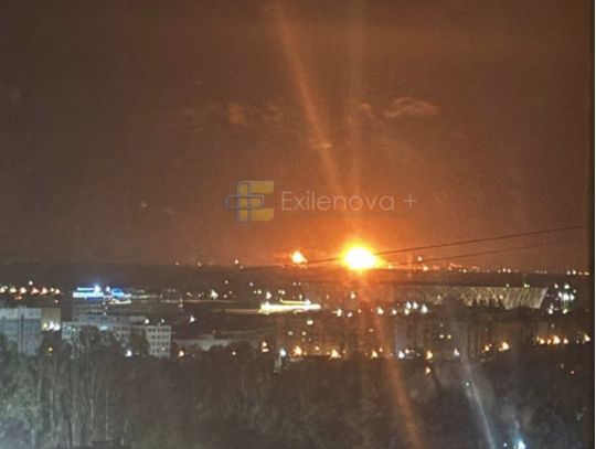 Пожар в Волгограде, фото соцсети