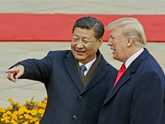 Трамп и Си Цзиньпин