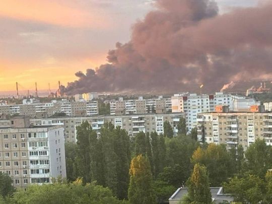 Атака дронов на Россию 31 мая - Фото: Exilenova+