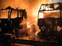 Росія в ніч проти 31 травня обстріляла Україну 229 БпЛА&nbsp;— Фото: ДСНС