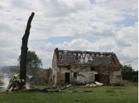 Польшу накрыл торнадо, фото соцсети