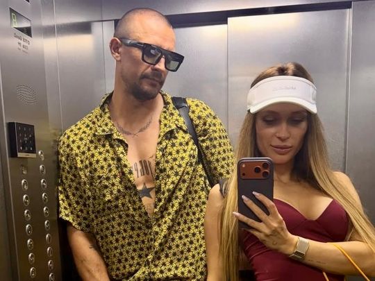Тарас Цимбалюк та Олена Світлицька. Спільне селфі
