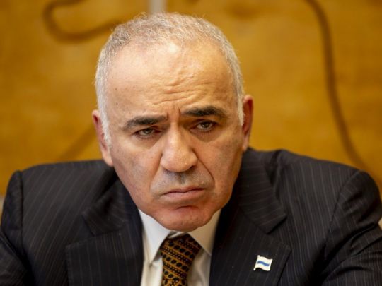 російський опозиціонер Гаррі Каспаров вважає, що результатом війни буде український Крим 