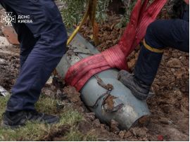 Бойова частина ракети Х-101. Фото&nbsp;— ДСНС 