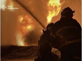 У Бориспільському районі під удар потрапив промисловий обʼєкт, фото ОВА
